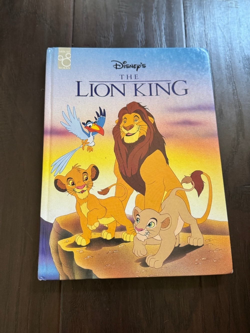 Vintage 90s Disney The Lion King Book